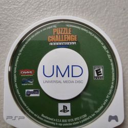 Puzzle Challenge- Crosswords And More UMD Game Only For PSP 