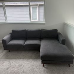 Sectional Couch Gray