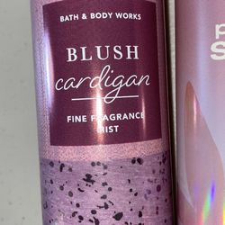 (NEW) Bath & Body Works Blush Cardigan Fragrance Body Mist 8 fl oz