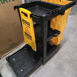 Uline Standard Janitor Cart