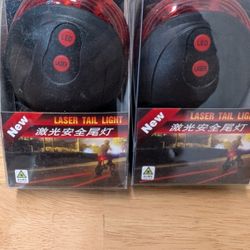 Bicycle Laser Taillight & Lane Projector 