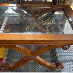 Glass Top Table