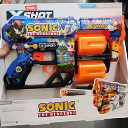 Sonic The Hedgehog X shot Nerf