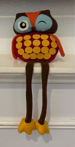 Stuffed Owl Plush Toy with Long Legs