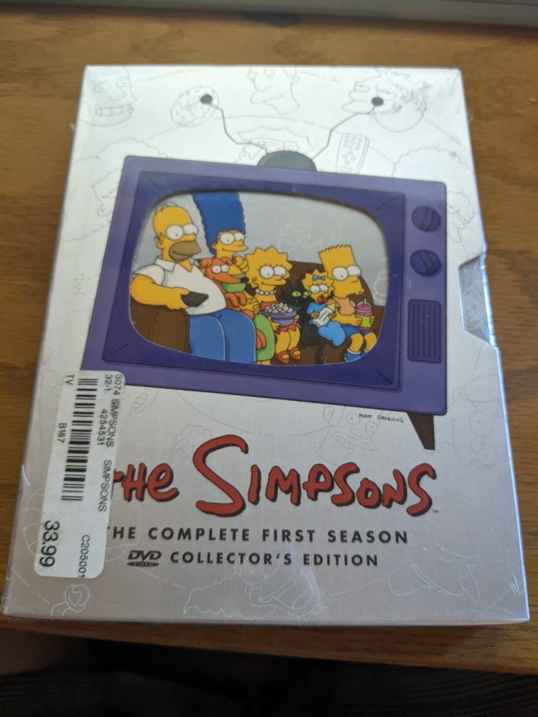Simpsons Season 1 DVD (Still Sealed)