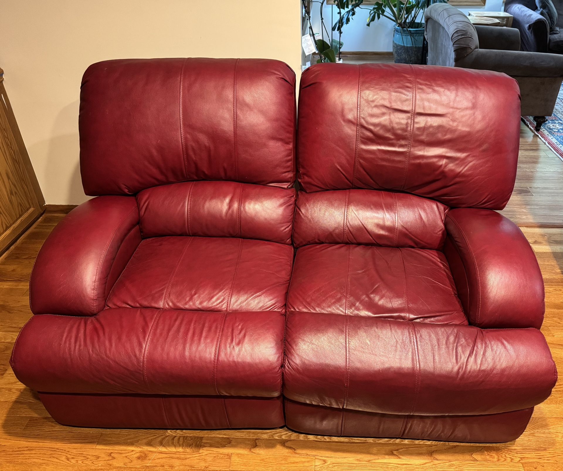 Double manual recliner