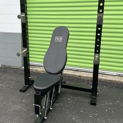 Adjustable Olympic Bench Press 