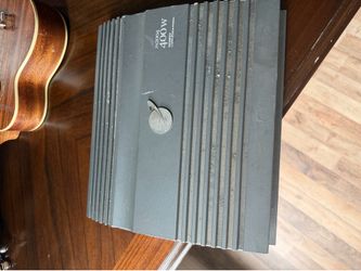 Car amplifier
