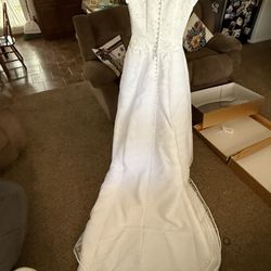 Modest Wedding Dress Size 6