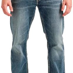 Silver Jeans Co. Mens Craig Easy Fit Bootcut Jeans
