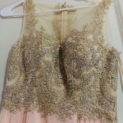 Dress Rose Gold size S