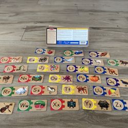 Melissa & Doug Toys Self-correcting Letters And Numbers Puzzles