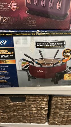 3 quart electric fondue pot