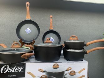 BaterÃa de cocina de 10 piezas con teflón