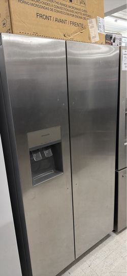 36 in. 26 cu. ft. Standard Depth Side by Side Refrigerator in Stainless Steel