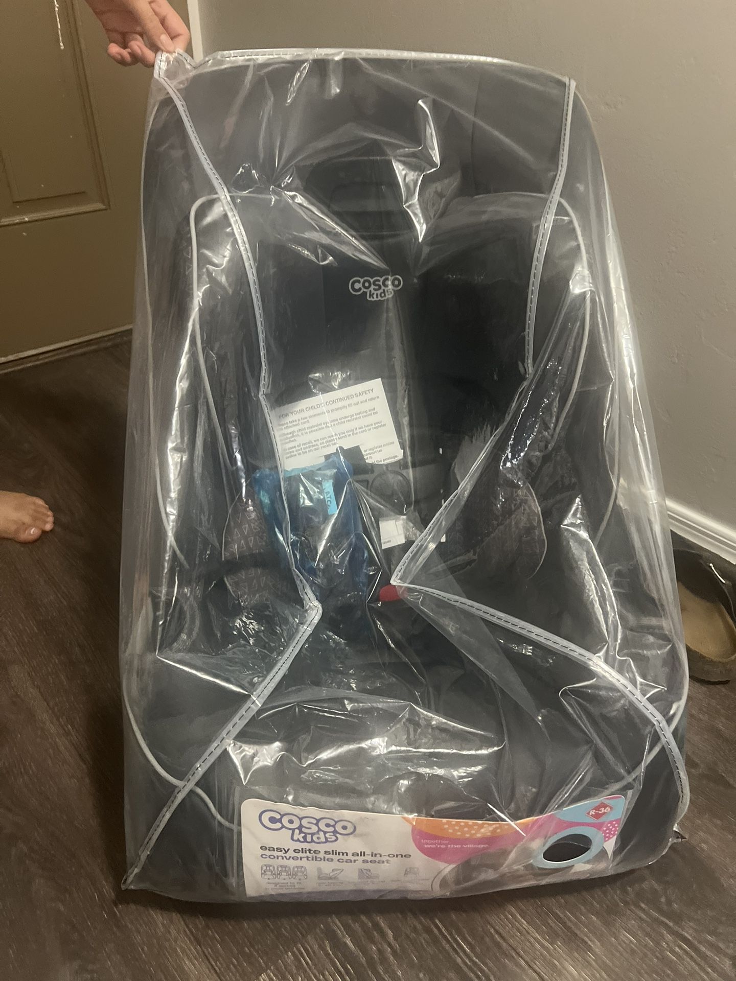 Brand new car seat