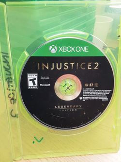 Injustice 2 Legendary Edition Microsoft XBOX One Video Game