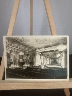 Vintage Drottningholms Teater Sweden Postcard C.G. Rosenberg Stockholm
