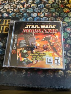 Star Wars demolition Sega Dreamcast