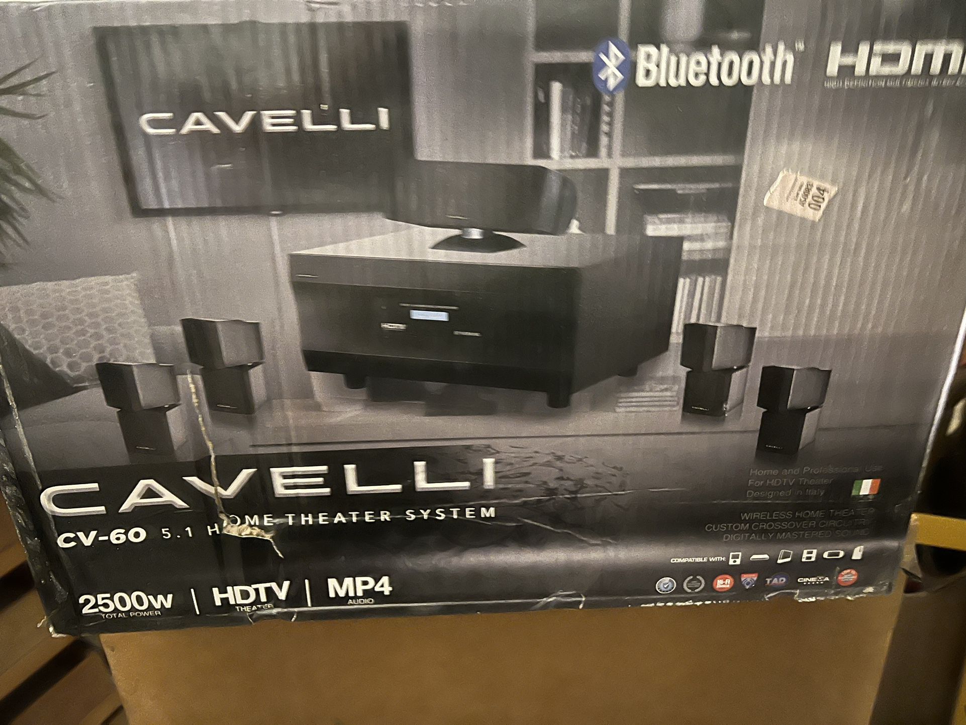 Cavelli Cv 60 Home Theater System 
