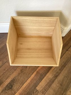 Wood Storage bin Target household/toys/clothing/classroom/pantry