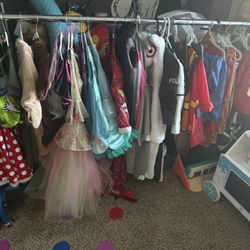 Costumes And Rack