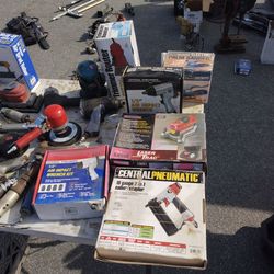 Lots of air tools