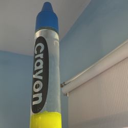 vintage crayola lava lamp