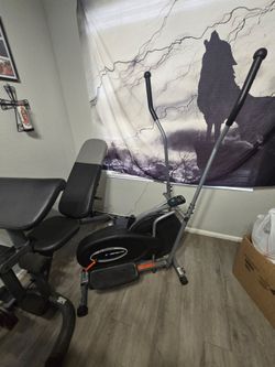Air elliptical  exerpeutic