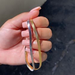 Snake chain ankle bracelet