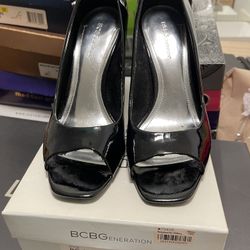 BCBG Open Toe Heels