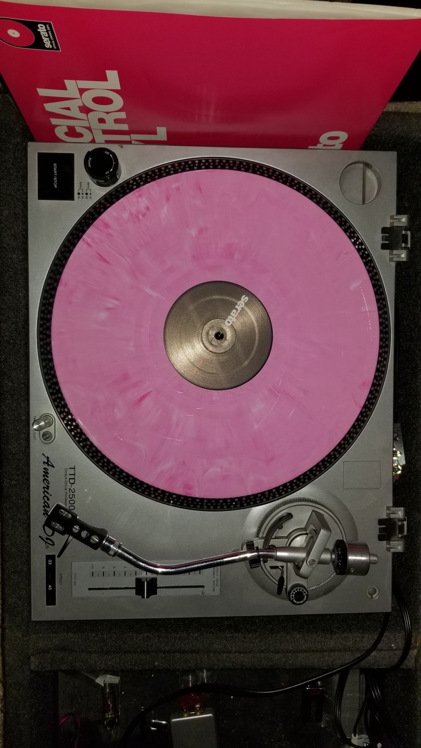 American DJ TTD-2500 MK2 direct drive turntable