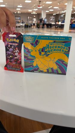 Ascended Hero’s ETB and Destined rivals pack