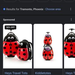 Lady Bug Suitcase