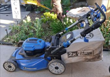 Kolbat 24v max brushless 20 in self propelled  lawn mower