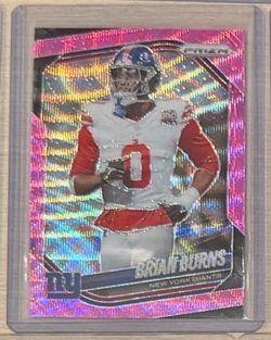 Brian Burns Pink Wave Prizm