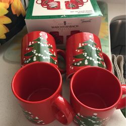 WAECHTERSBACH VINTAGE CHRISTMAS MUGS