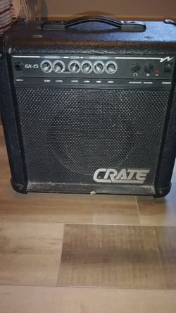 Crate Guitar Amp comes with Guitar Cord