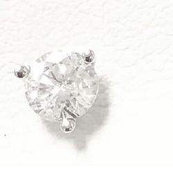Women Earrings 14kt White Gold 