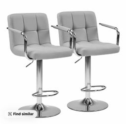 Bar Stools (Grey) Price Firm