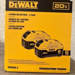 Dewalt 20v 6.0 Battery Pack 
