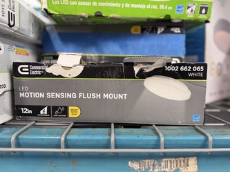 Commercial Electric 12 in LED Motion Sensor Flush Mount
