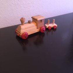 Wooden Train Engine