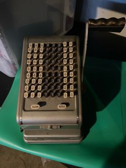 1950’s Paymaster keyboard series 700