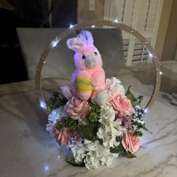 Easter Bunny Bucket Decoration 