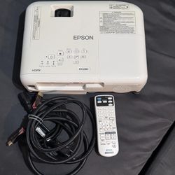 Epson EX3280 3-Chip 3LCD XGA Projector 3600 lumens, HDMI, Built-in speaker