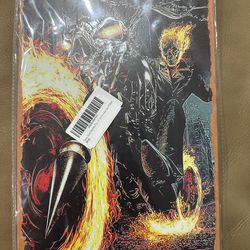 Ghost Rider Metal Tin Sign 8 x 12 in Movie Vintage Poster Man Cave Decorative