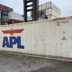 40'ft Used Non-Running Refrigeration Shipping Containers | Insulated