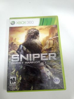 Sniper ghost warrior Xbox game