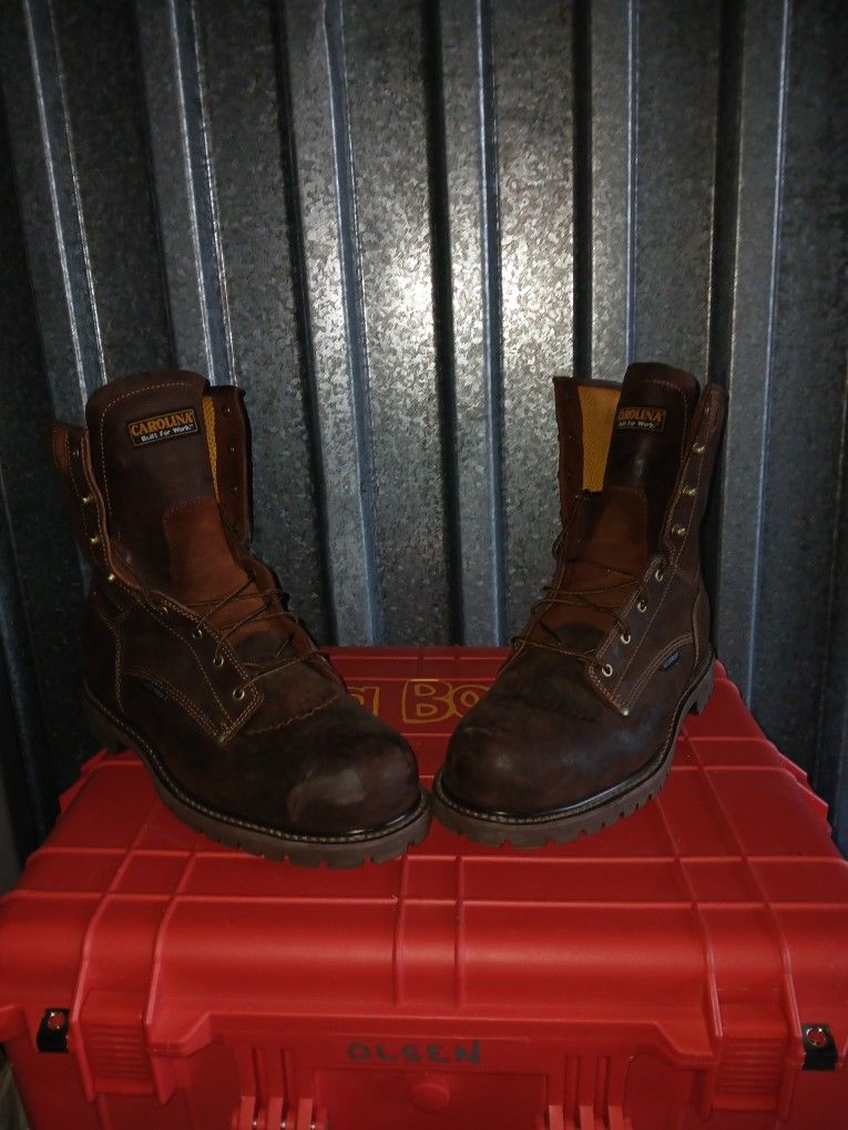 Carolina work boots size 15